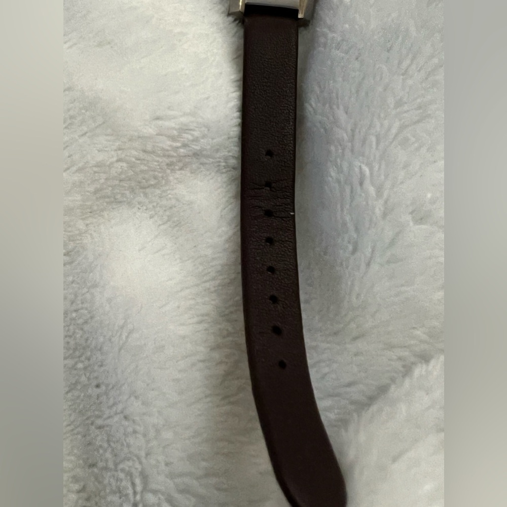 NWT Authentic Vintage Kenneth Cole 2-Tone Stainless Steel Watch w/Leather KC2152 - Picture 7 of 16